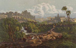 Christi Einzug in Jerusalem von English School